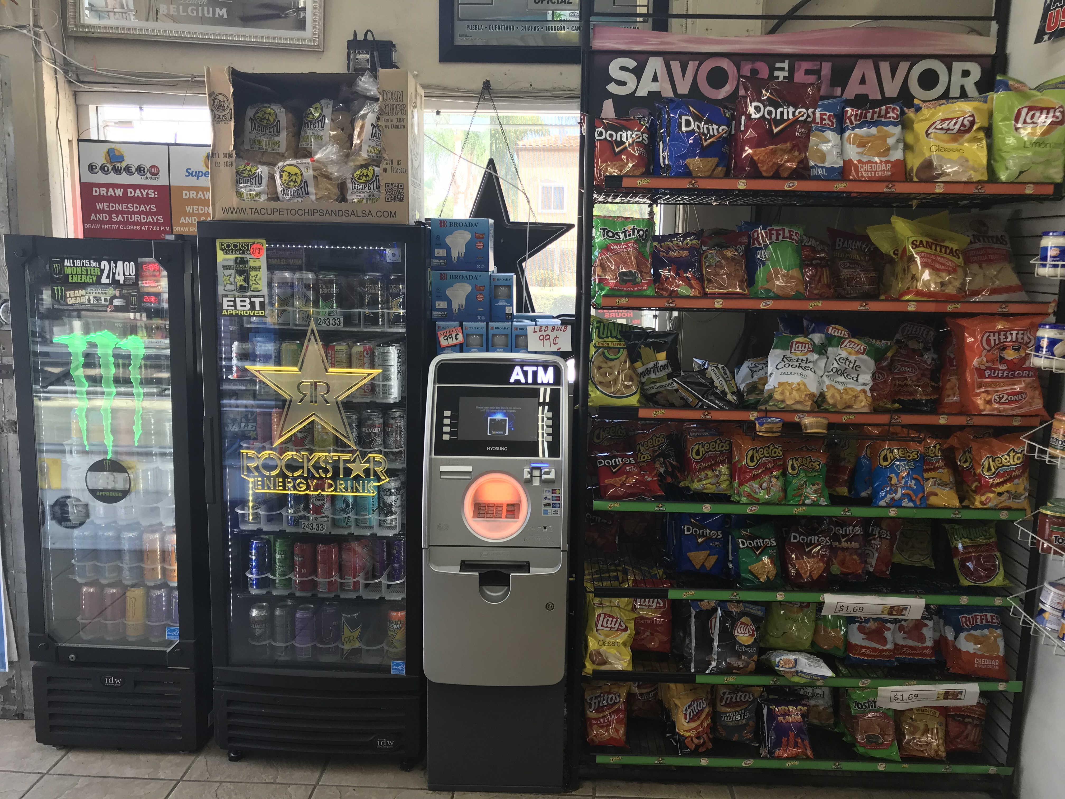 San Diego Market - Snacks, ATM